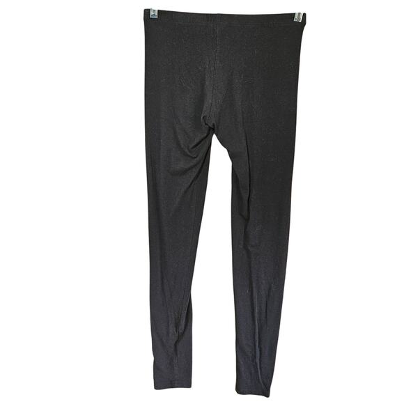 Black Made in the USA Leggings Size Small - Picture 1 of 3